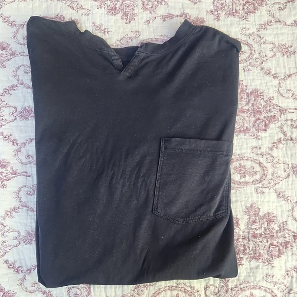 Good Man T-Shirt Black Short Sleeve Mens Large Work, Gorpcore - Picture 4 of 9